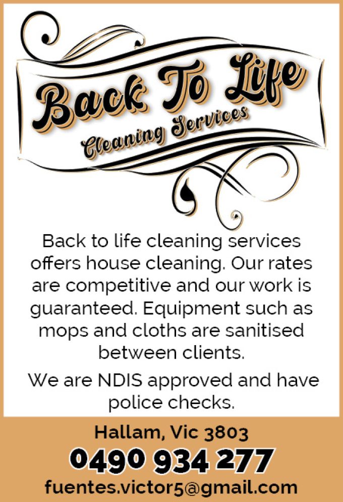 Back To Life Cleaning Services