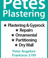 Petes Plastering