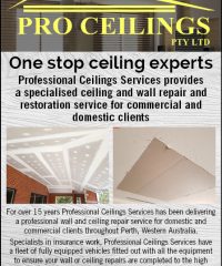 Pro Ceilings Pty Ltd